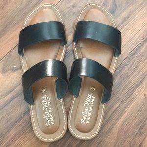 Bella Vita Imo Slide Sandals - marked as a size 8